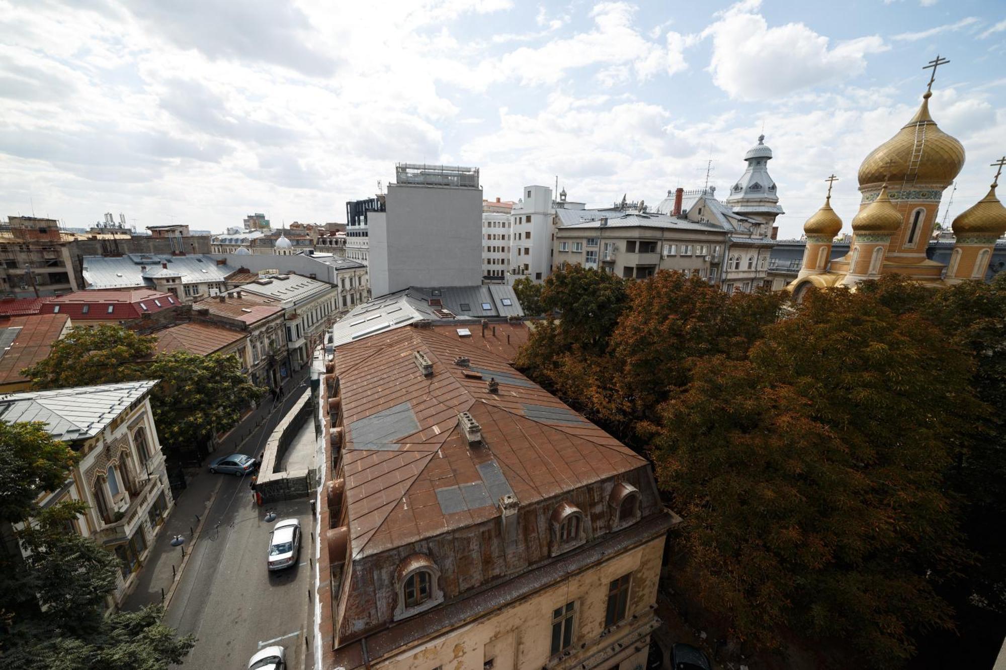 Rooftop Apartment Street Doamnei Bucharest Luaran gambar