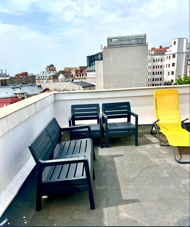 Rooftop Apartment Street Doamnei Bucharest Luaran gambar